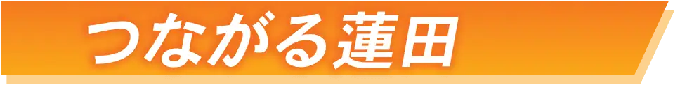 つながる蓮田